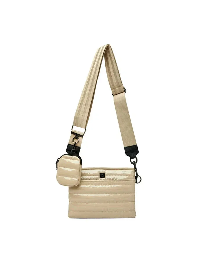 Downtown Crossbody | Blonde Patent