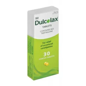 Dulcolax Laxative 30 Tablets