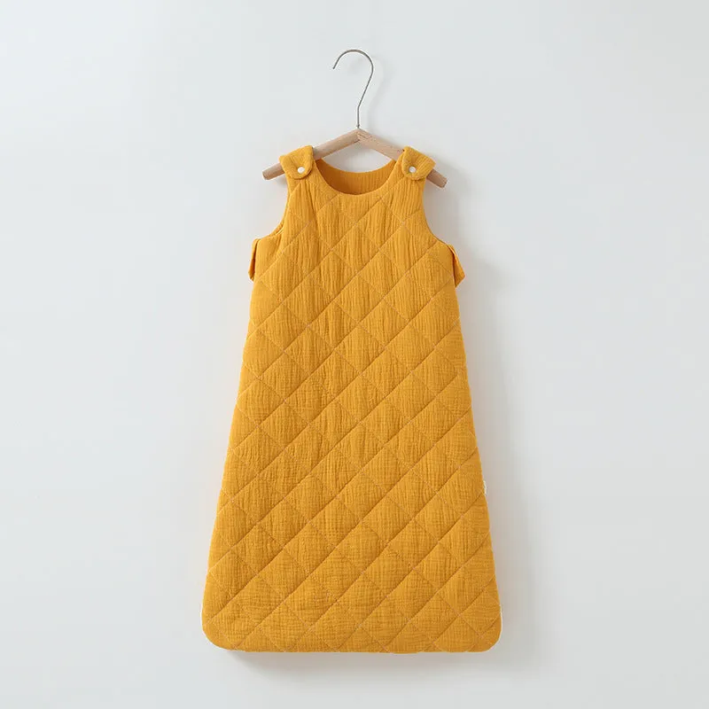 Earthy Cotton-padded Baby Sleeping Bag / Vest