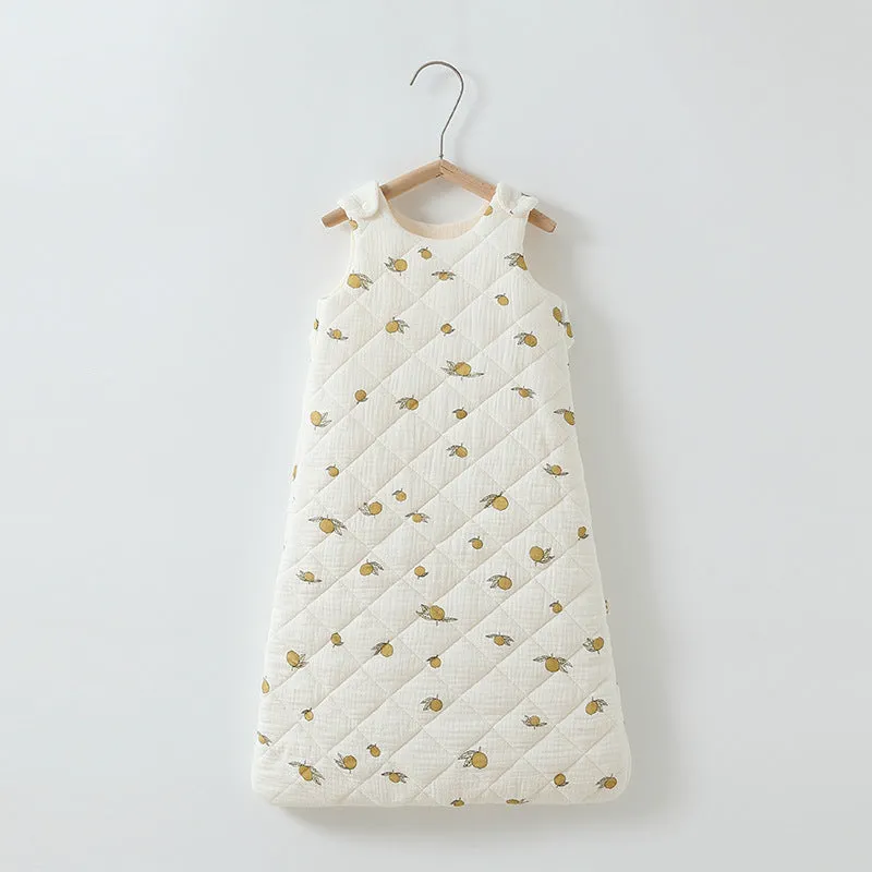 Earthy Cotton-padded Baby Sleeping Bag / Vest