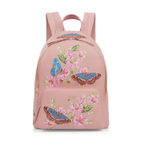 Emma Backpack Pink Spring Flowers