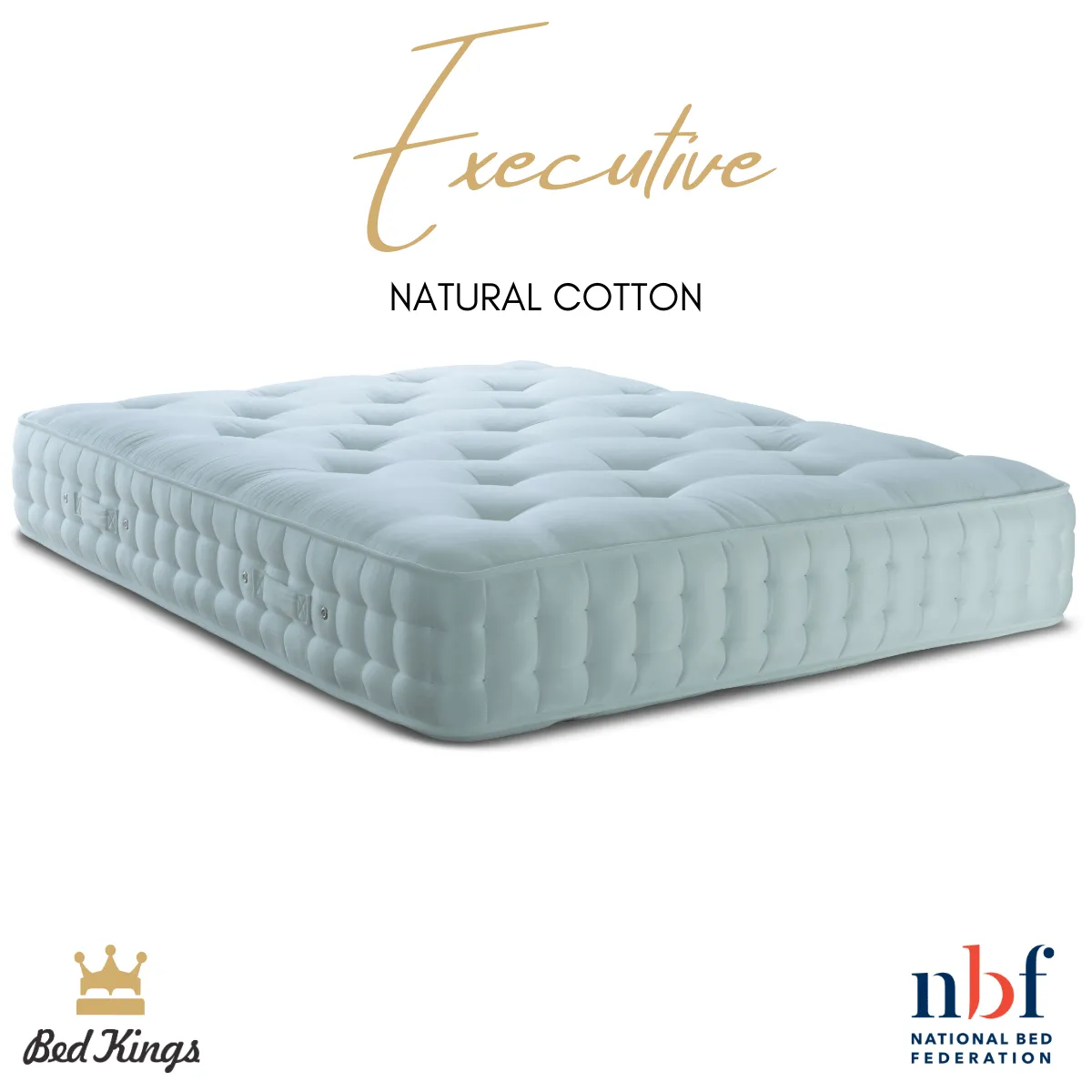 Executive Natural Cotton Mattress