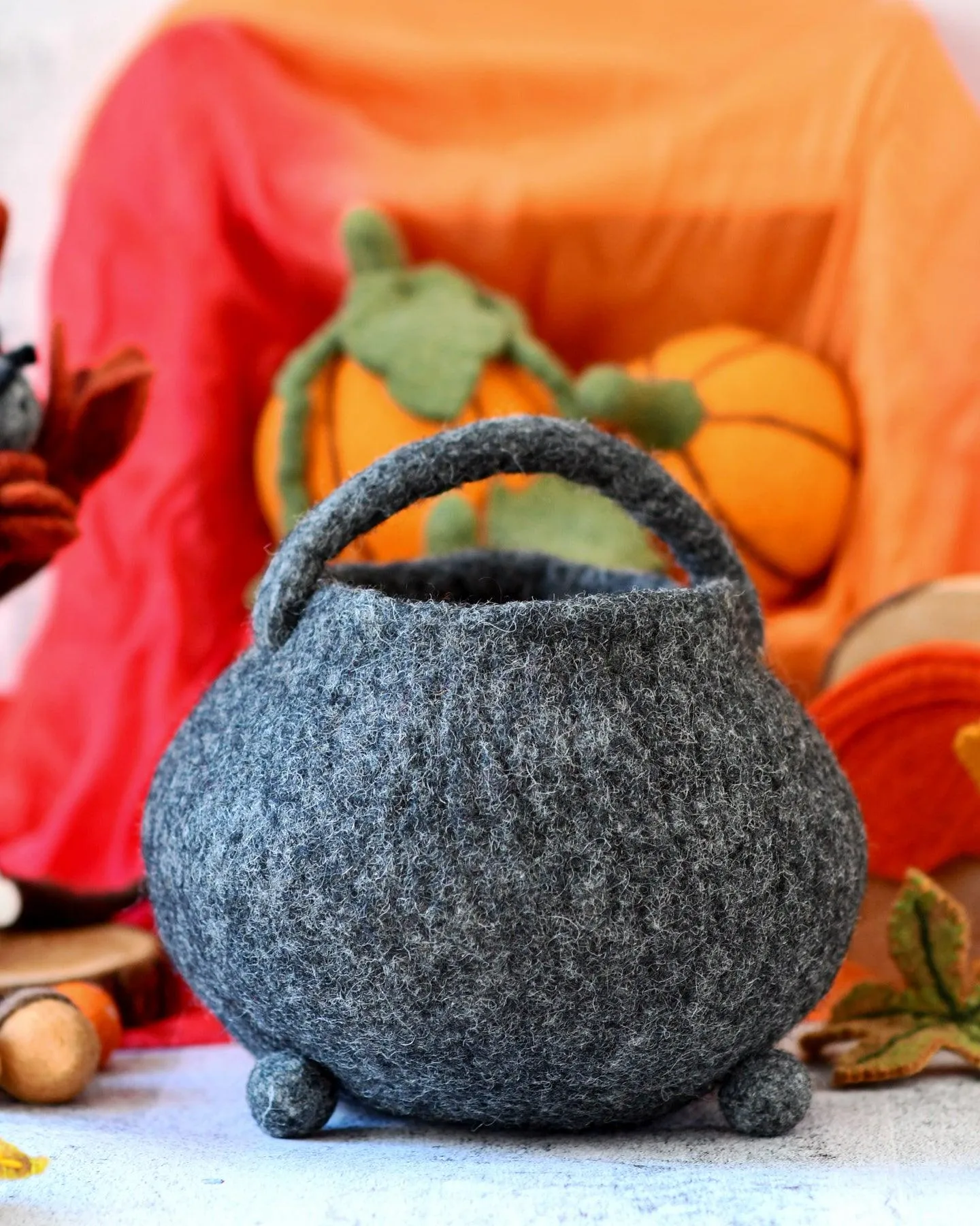 Felt Witches' Cauldron Bag