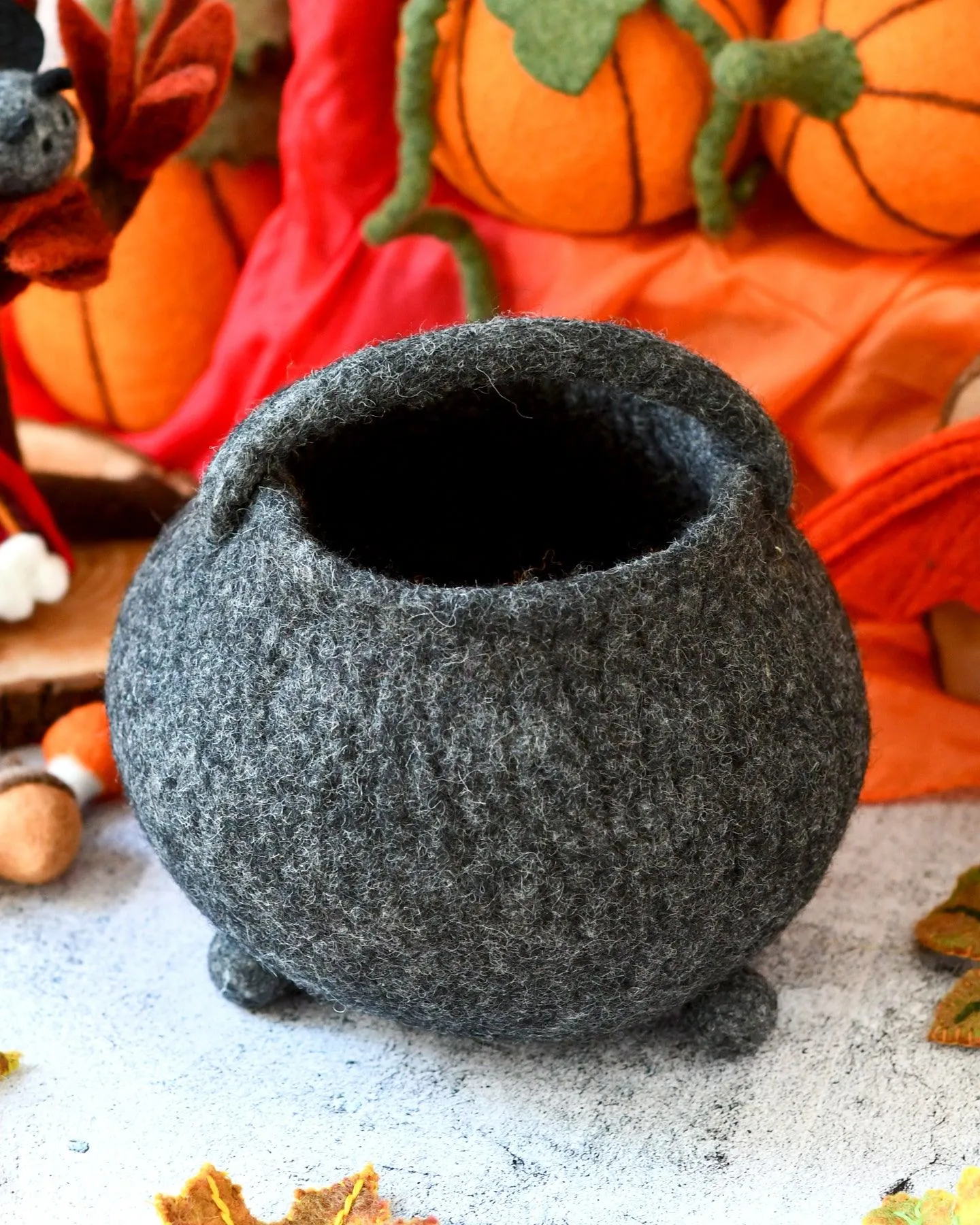 Felt Witches' Cauldron Bag