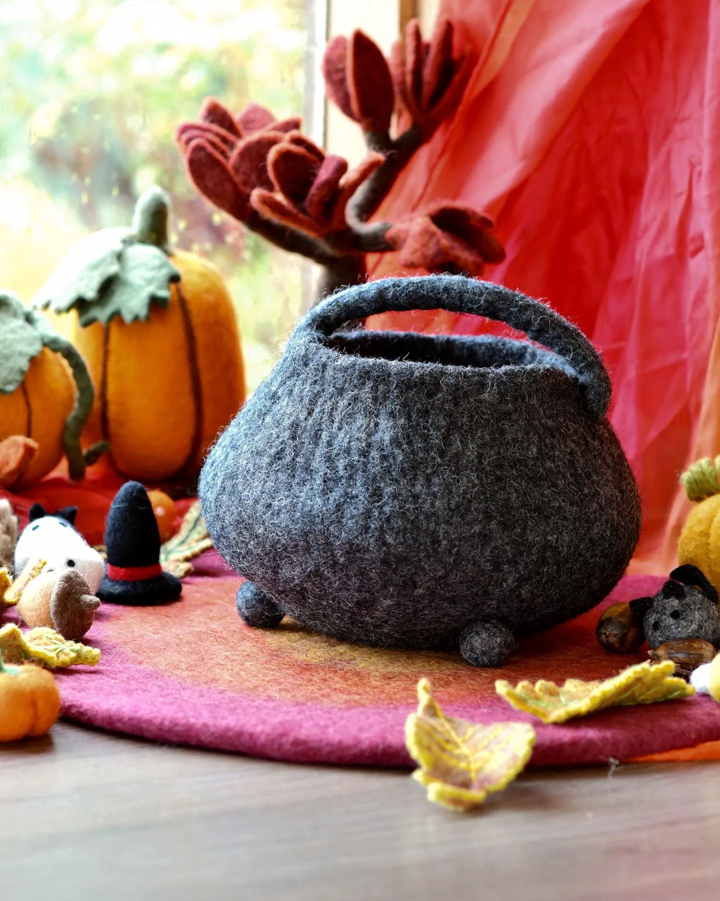 Felt Witches' Cauldron Bag