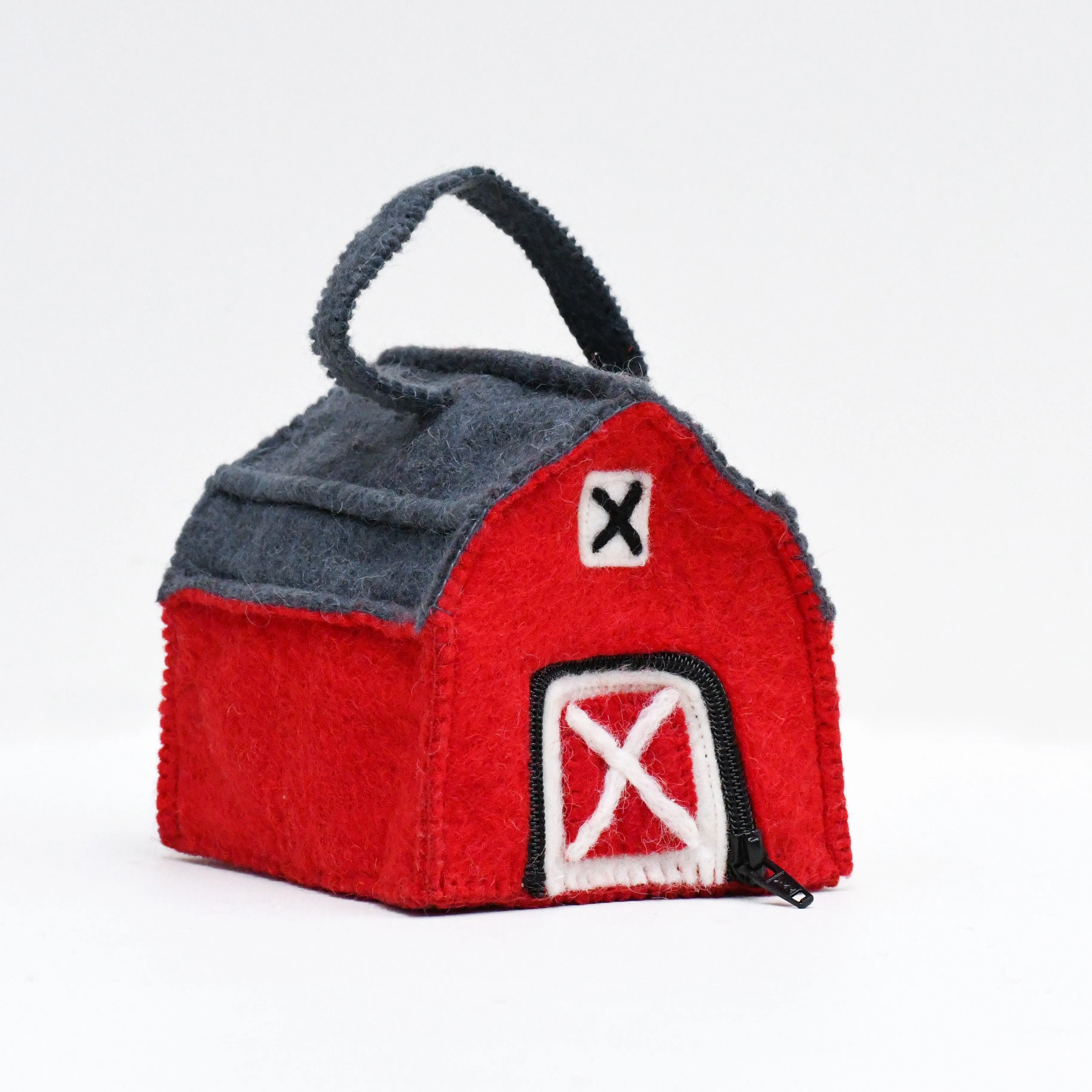 Finger Puppets - Farm Barn (Farmhouse) Bag