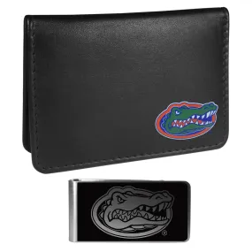 Florida Gators Weekend Bi-fold Wallet & Black Money Clip