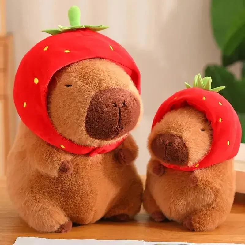 Fluffy Capybara Plush Toy