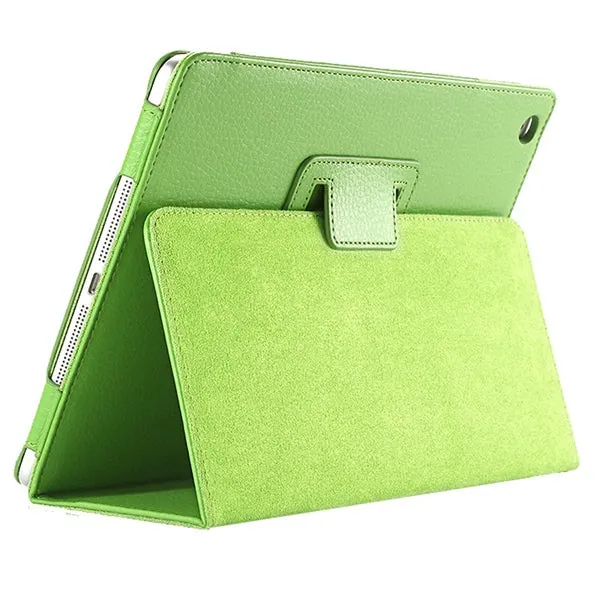 For ipad Mini Case Matte Soft Flip Litchi PU Leather for Apple ipad Mini 1 2 3 Coque Cover Smart Stand Auto Sleep /Wake UP Style