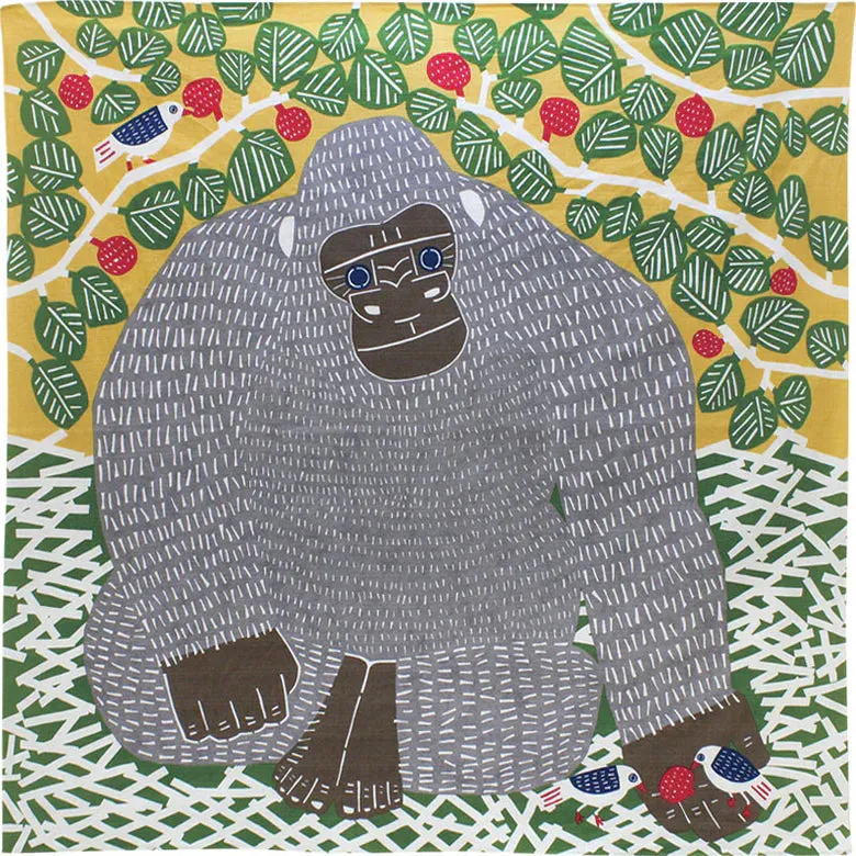 Furoshiki: kata kata - Gorilla