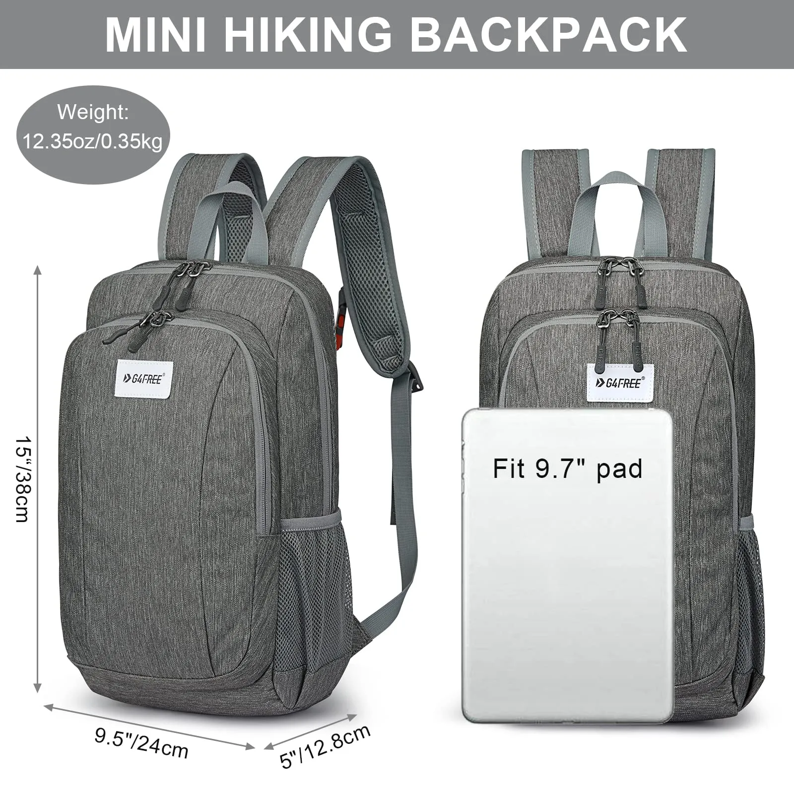 G4Free Mini 10L Hiking Backpack