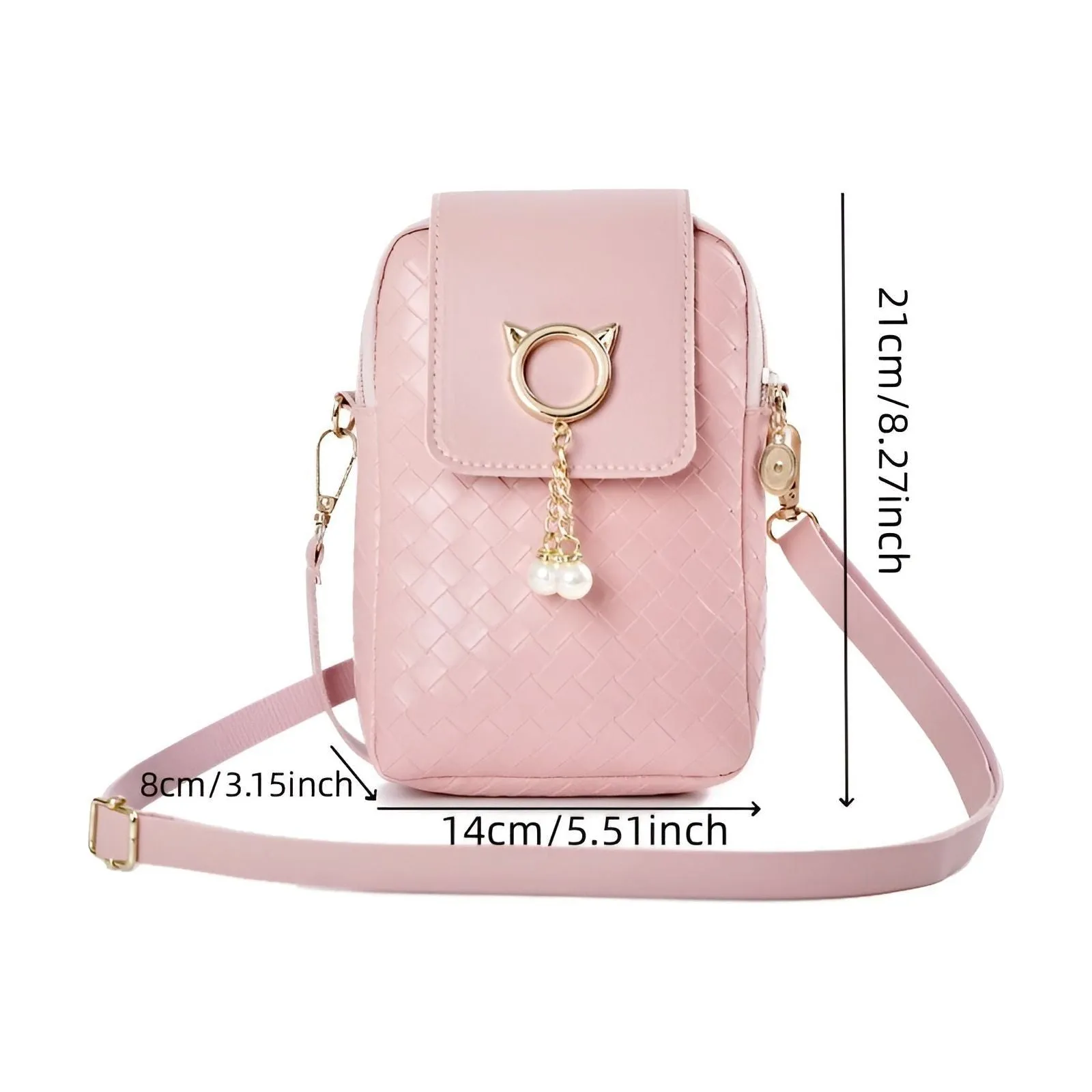 Gema Fashion Bag - Elegante Crossbody-Tasche im Cover-Stil für Frauen