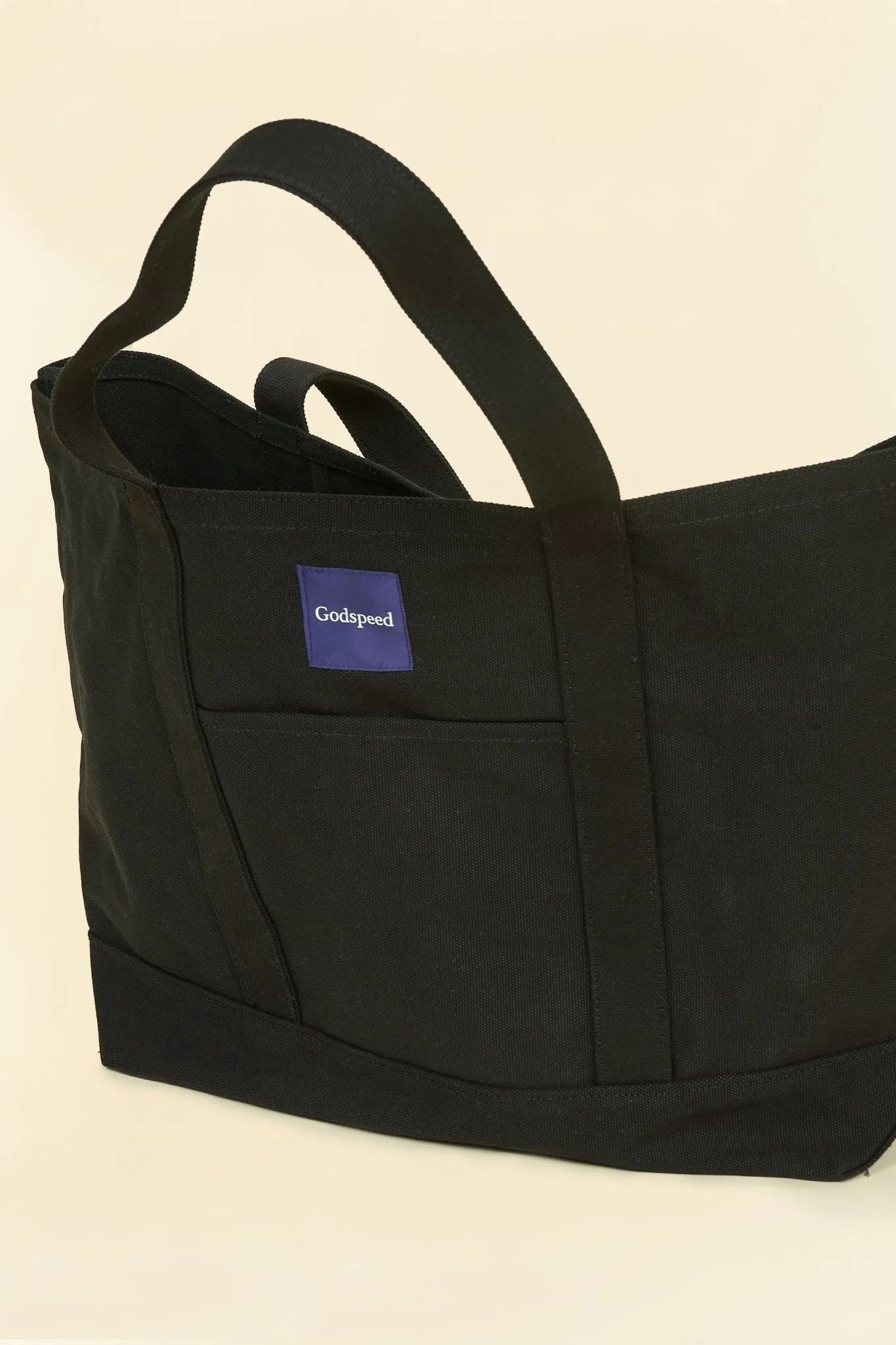 Godspeed Heavyweight Utility Tote Bag - Black