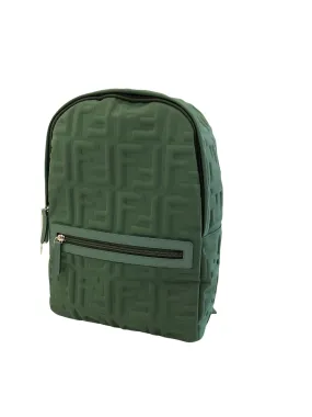 Green 3D Logo Backpack