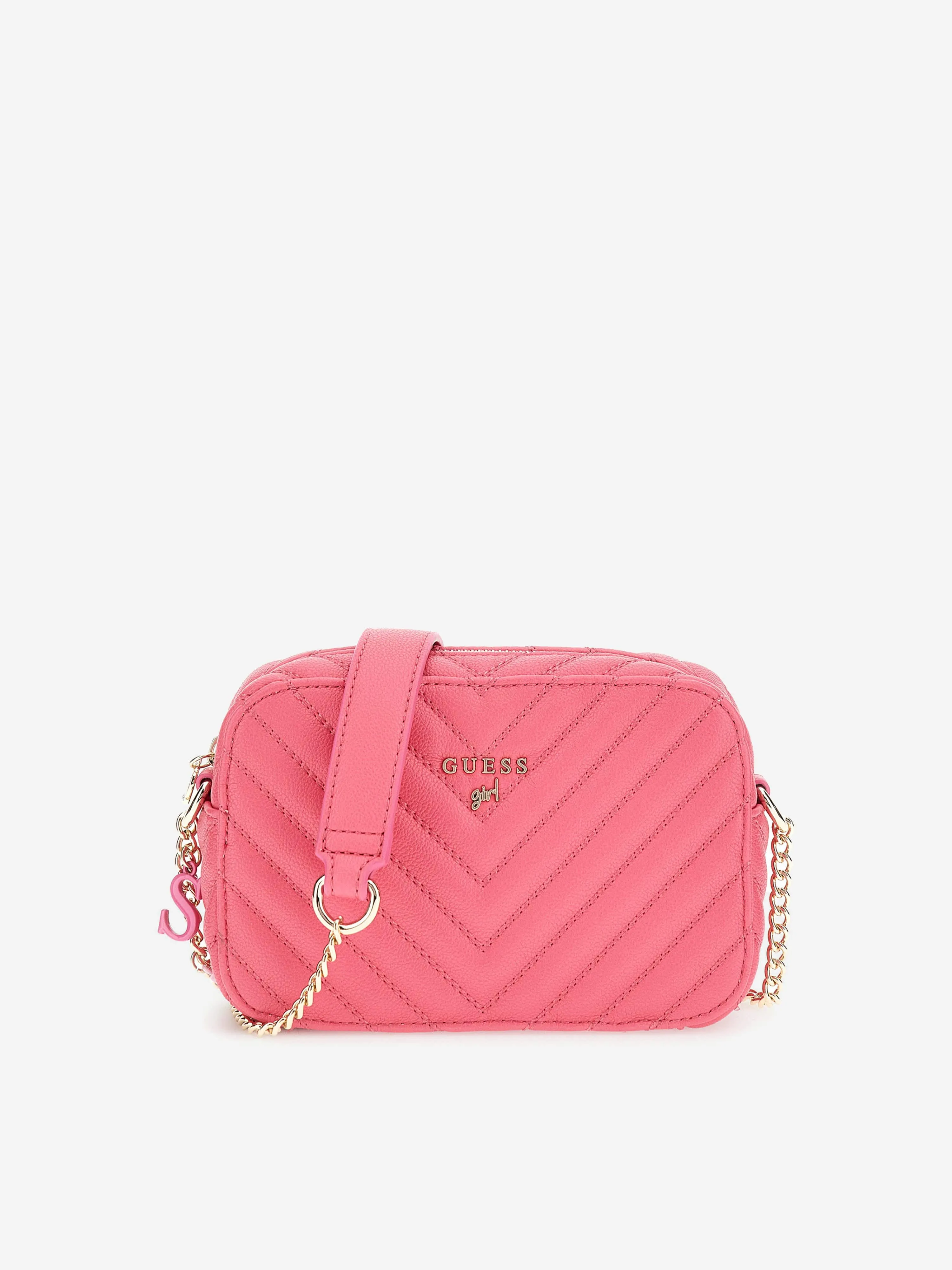 Guess Girls Crossbody Bag in Pink (18cm)