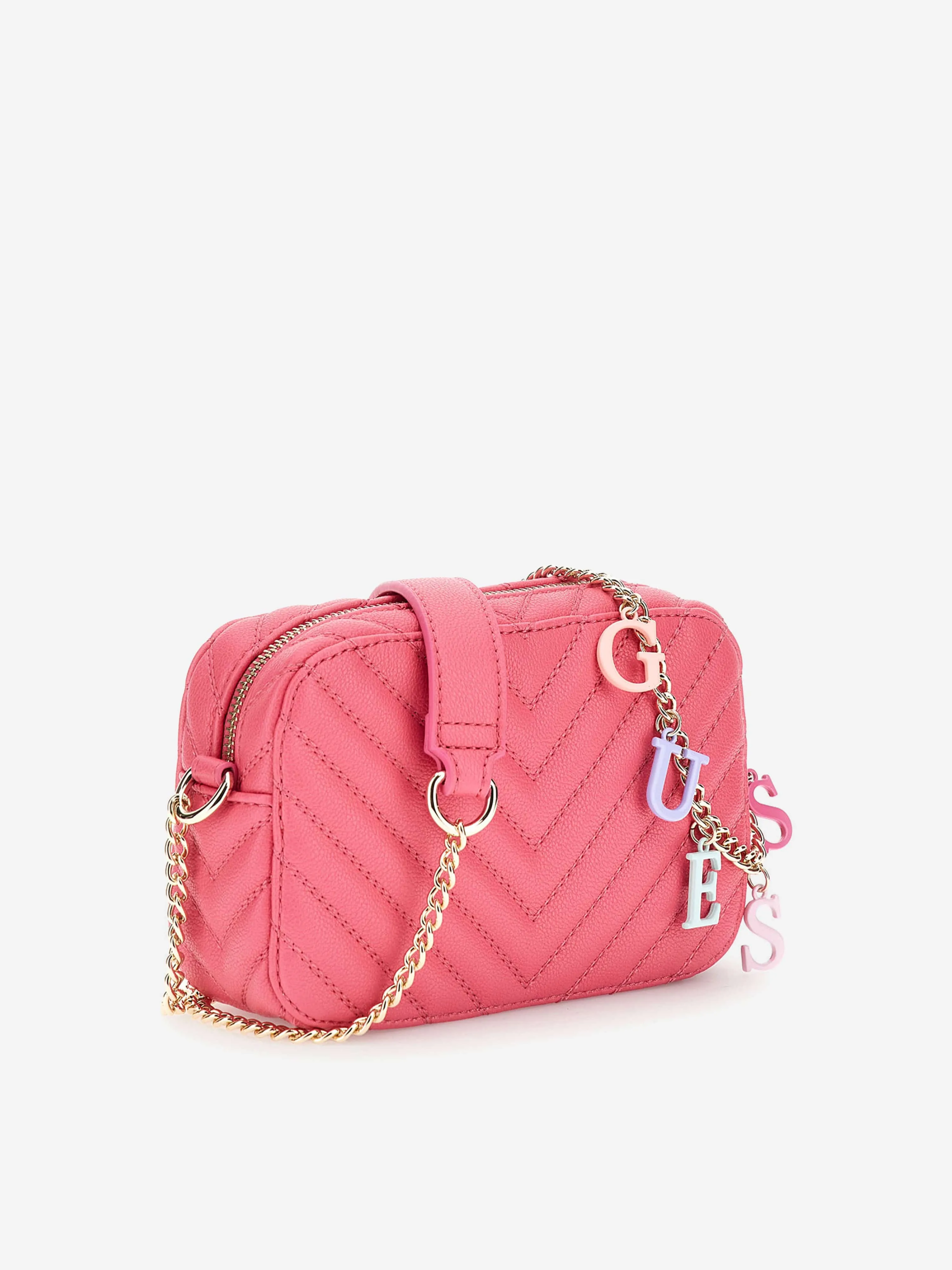 Guess Girls Crossbody Bag in Pink (18cm)