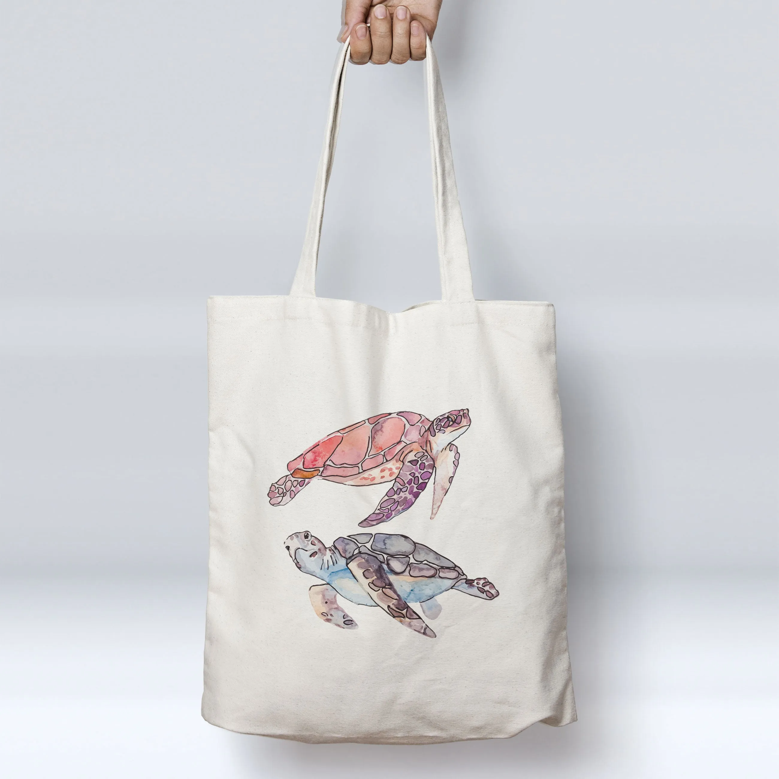 Happy Turtles Beach Tote