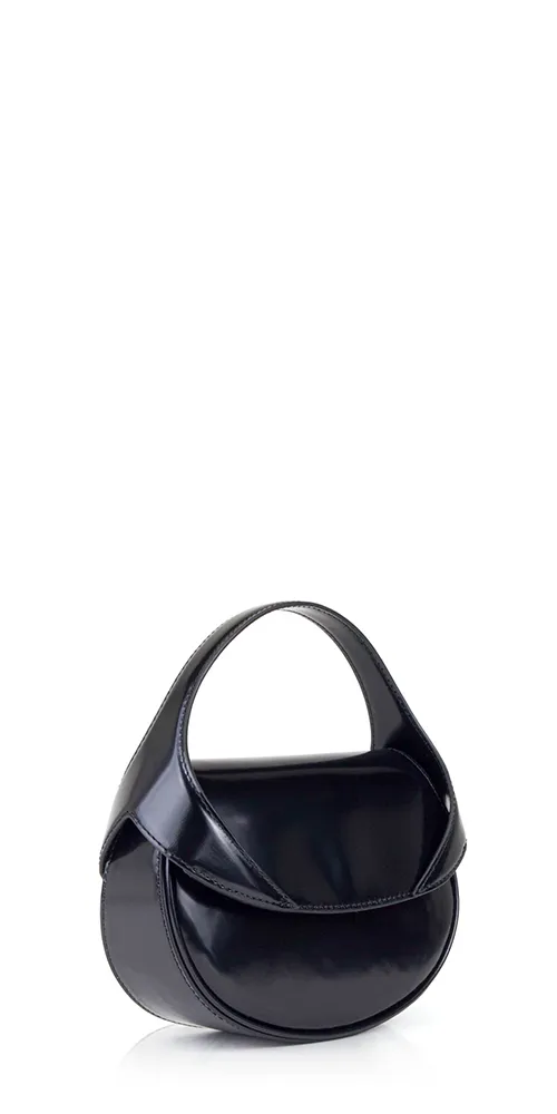 Hari Bag Black Patent Leather