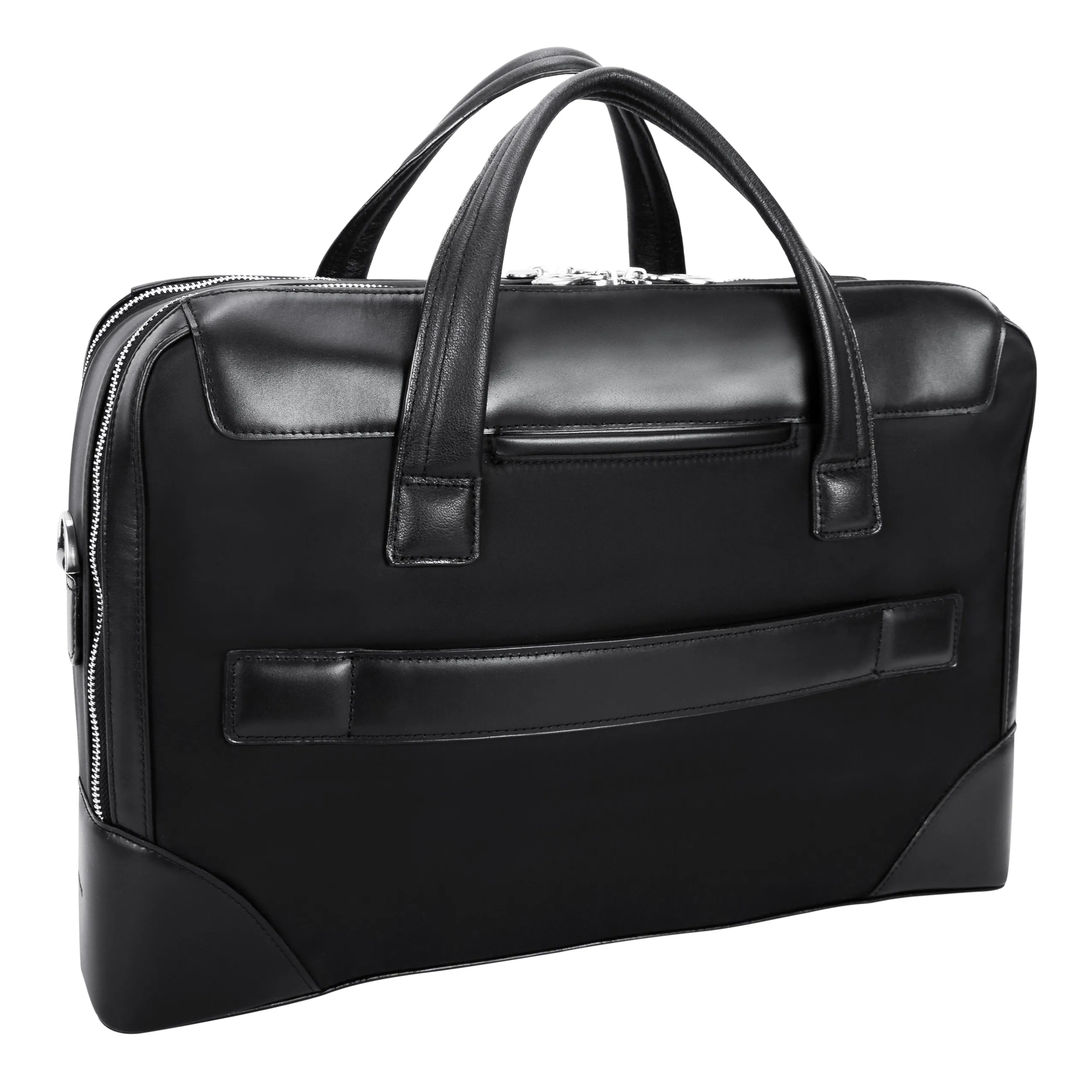 HARPSWELL | 17” Nylon Dual-Compartment Laptop Briefcase