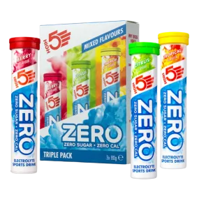 High5 - Hydration Tablets - ZERO - Triple Pack