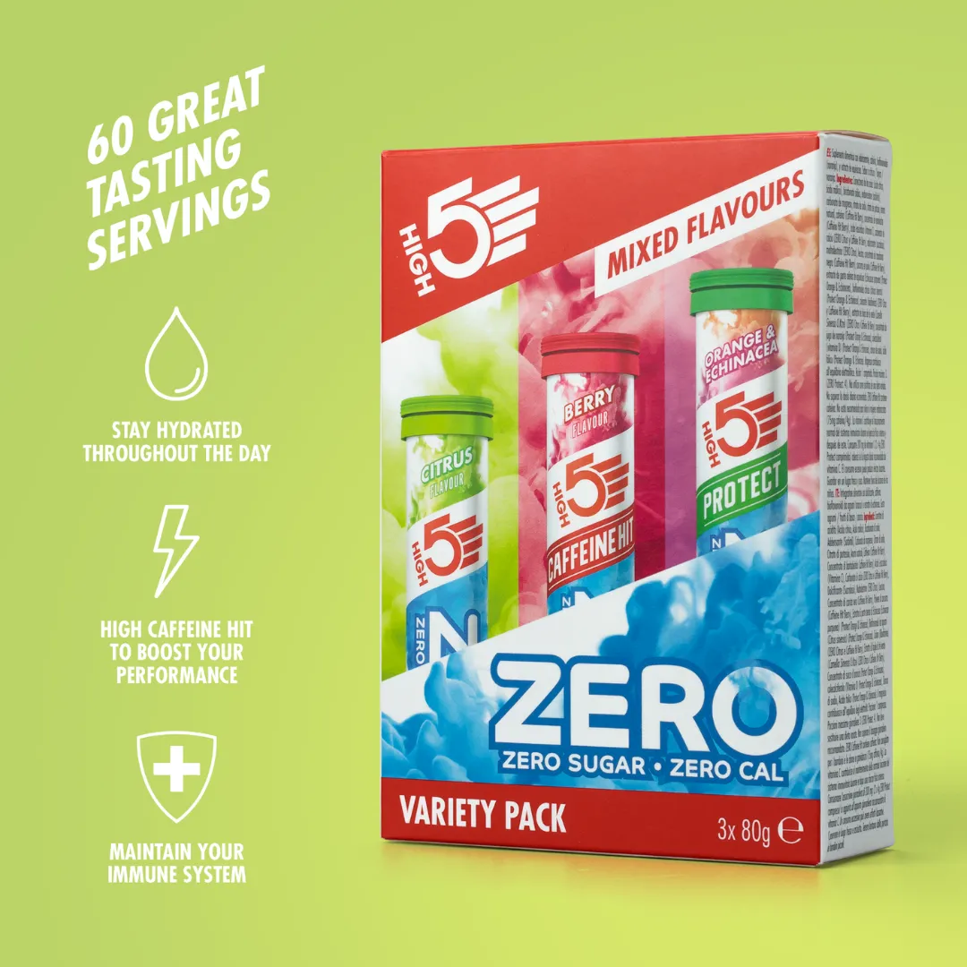 High5 - Hydration Tablets - ZERO - Variety Pack