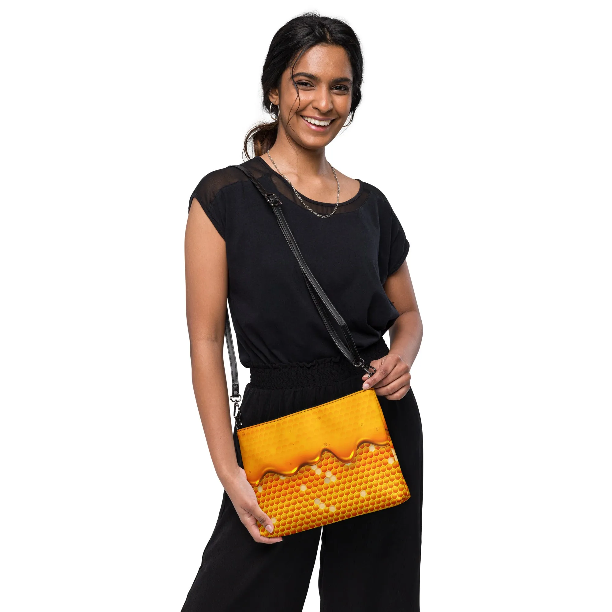 Honey Comb Crossbody Bag