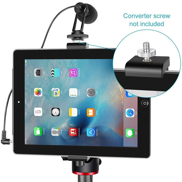 Hridz Adjustable Tablet Holder Mount For Stand Tripods fits iPad Tablets iPads