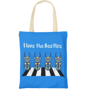 I Love The Beetles Tote Bag