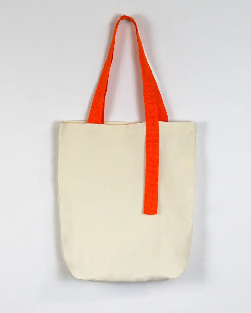 IC GURL - Plain Color Pointed Cotton Eco Bag