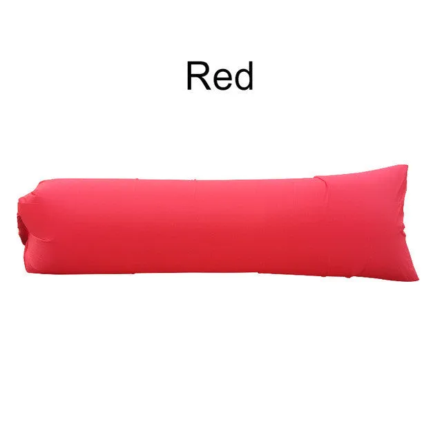 Inflatable Folding Sleeping Lazy Bag Waterproof Portable Air Sofa Pocket Outdoor Beach Camping Lengthened Sleeping Lazy Bed