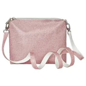 Iscream Crystal Crossbody Bag - Rose