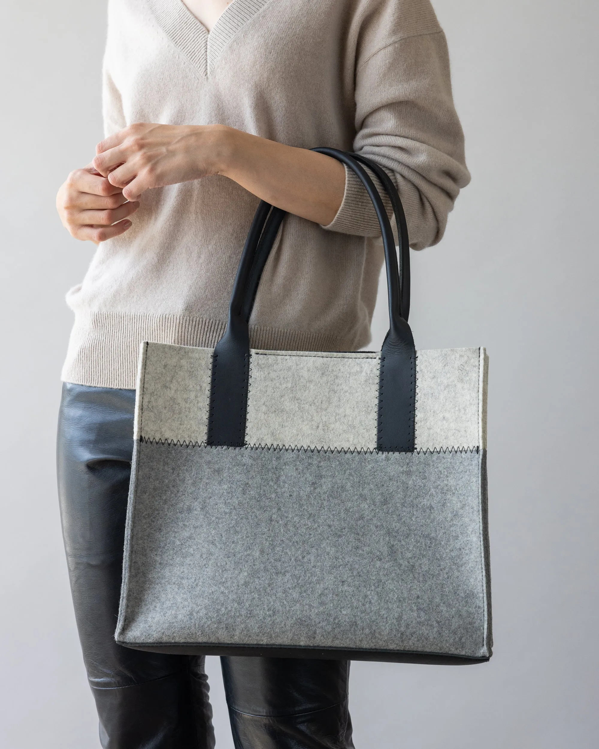 Jaunt Merino Wool Midi Tote