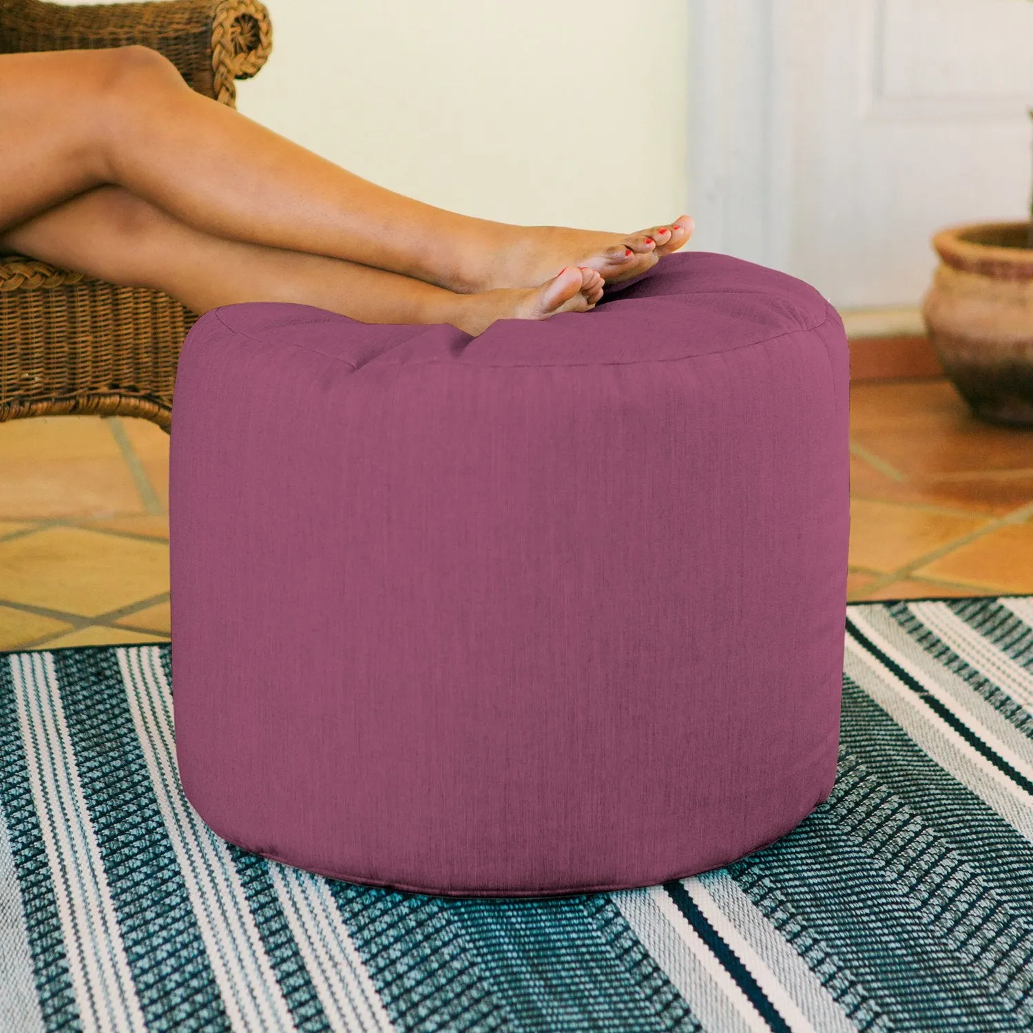 Jaxx Spring Outdoor Ottoman / Side Table