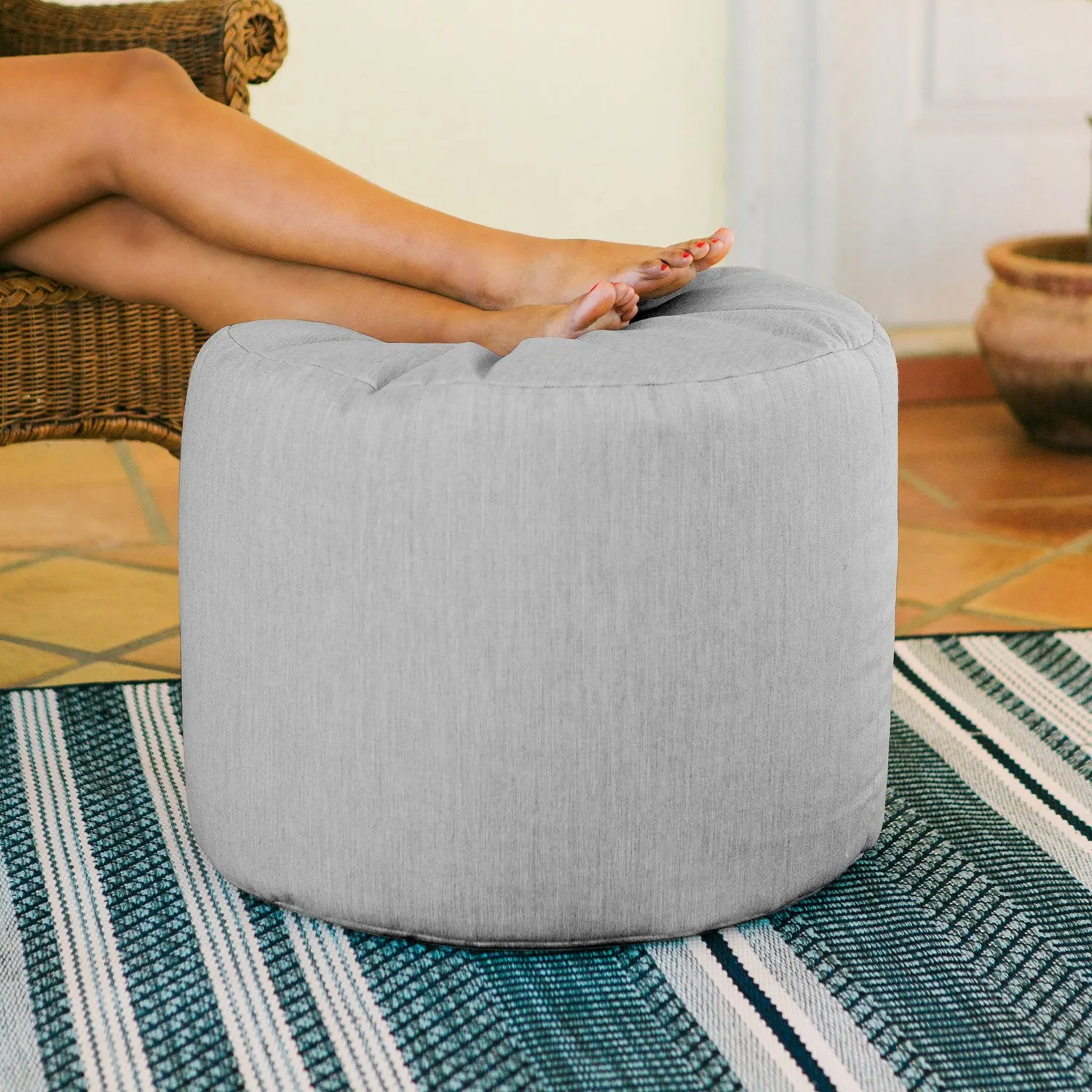 Jaxx Spring Outdoor Ottoman / Side Table