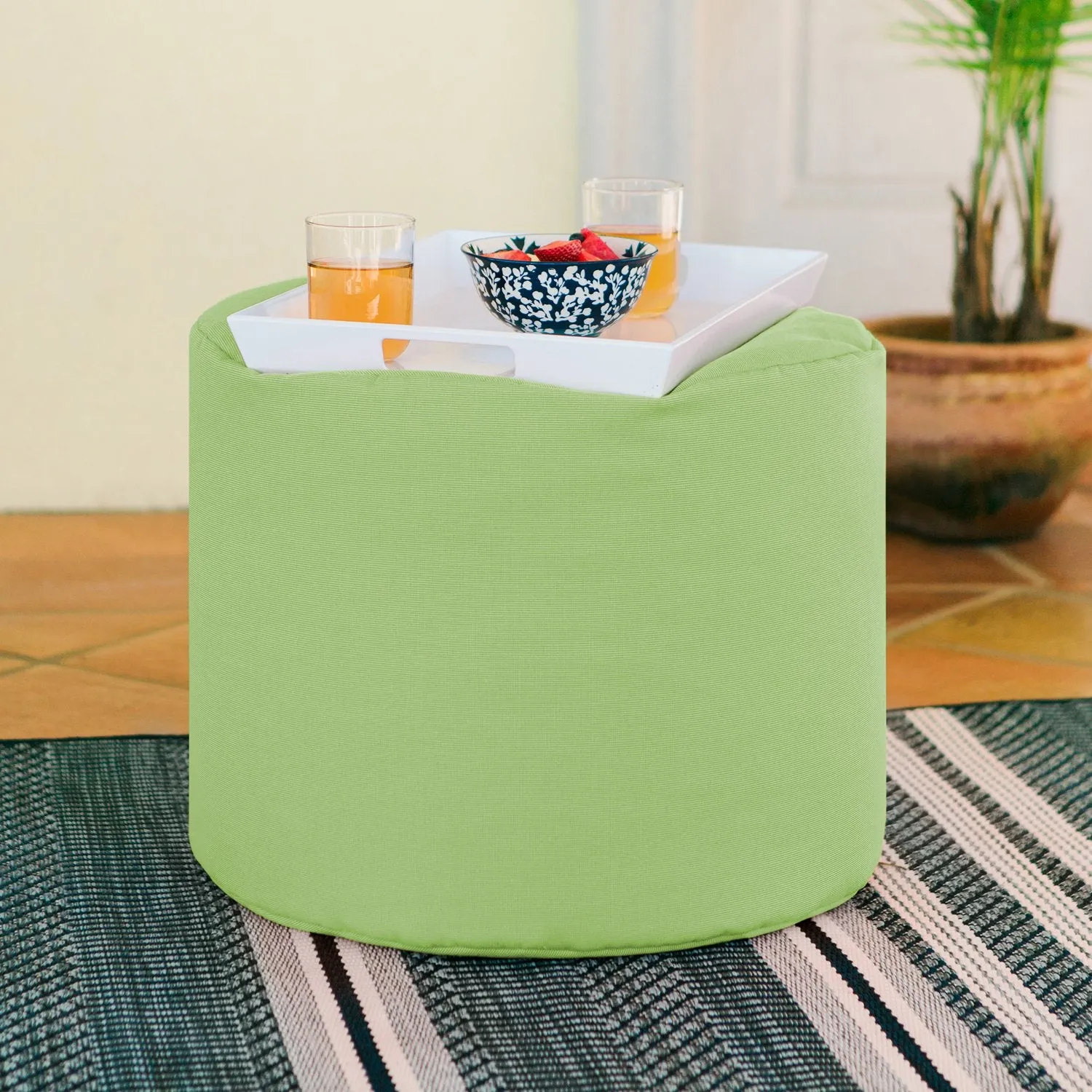 Jaxx Spring Outdoor Ottoman / Side Table