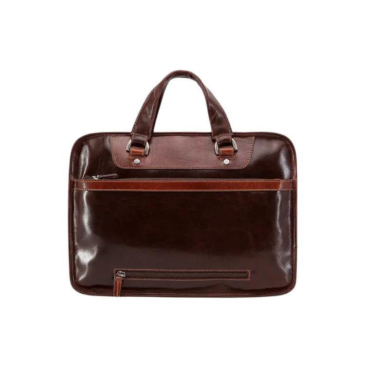 Jekyll & Hide Medium Laptop Briefcase - Tobacco