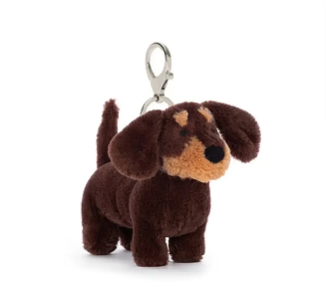 Jellycat - Otto Sausage Dog Bag Charm