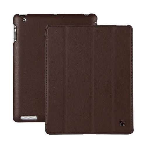 Jisoncase Brand Case For iPad 2 3 4 Leather Case PU Protective Smart Cover Case for iPad 2 3 4  New Free Shipping Covers & Cases