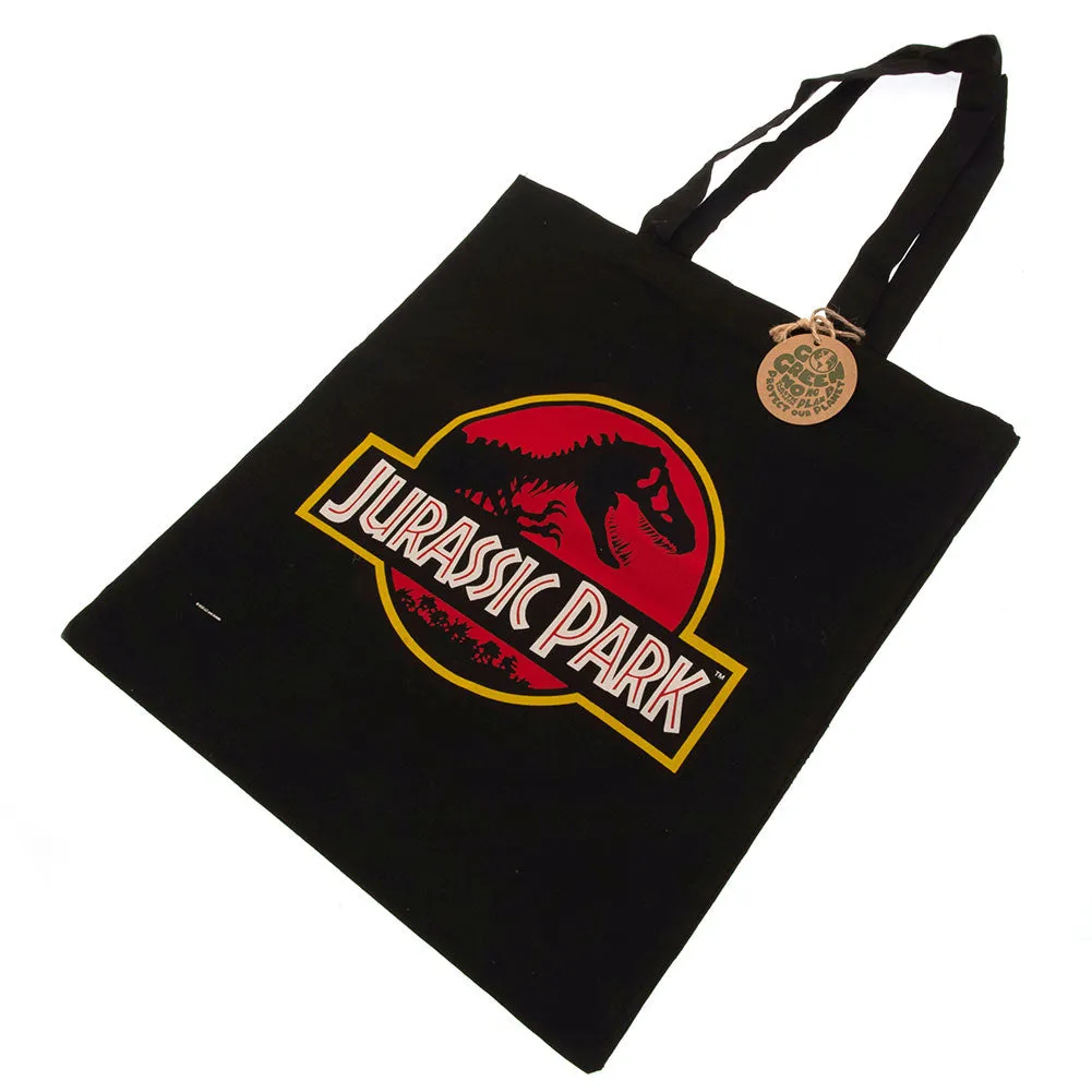 Jurassic Park Classic Logo Canvas Tote Bag