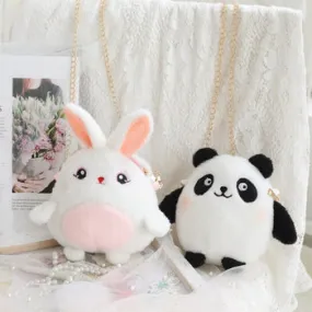 Kawaii Blushing Buddies Plush Backpack - Kawaii Bag