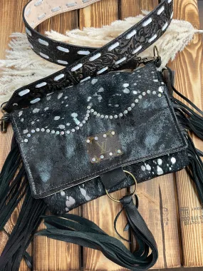 Keep It Gypsy - Black Maxine With Flap Scrolly