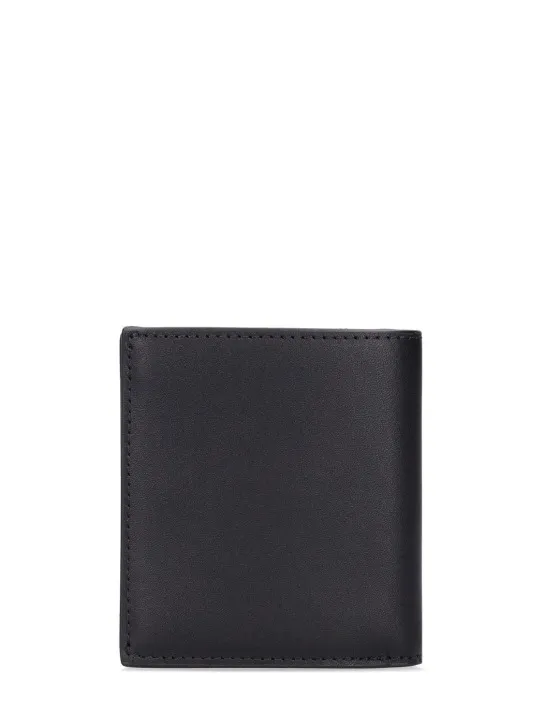 Kenzo Paris   Boke print leather mini fold wallet 