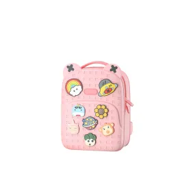 Kids Tide Satchel Cartoon Backpack-Pink