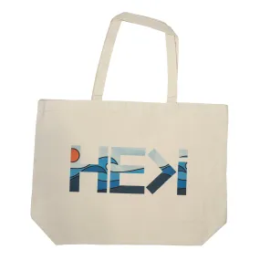 LARGE LOGO WAVE TOTE