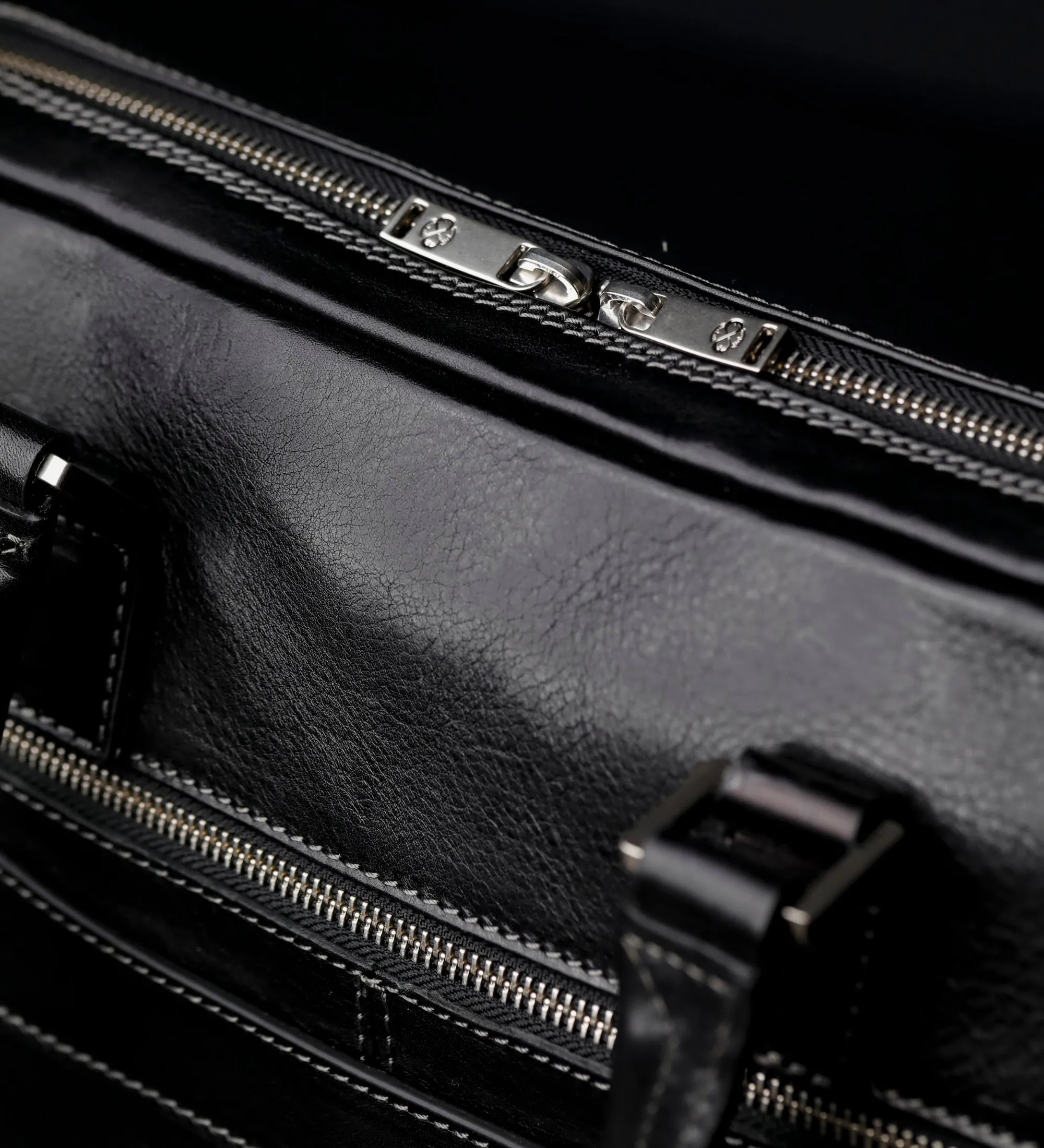 Leather Briefcase Laptop Bag - Orlando