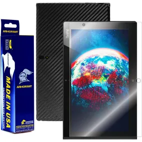 Lenovo Thinkpad 2 Screen Protector   Black Carbon Fiber Film Protector