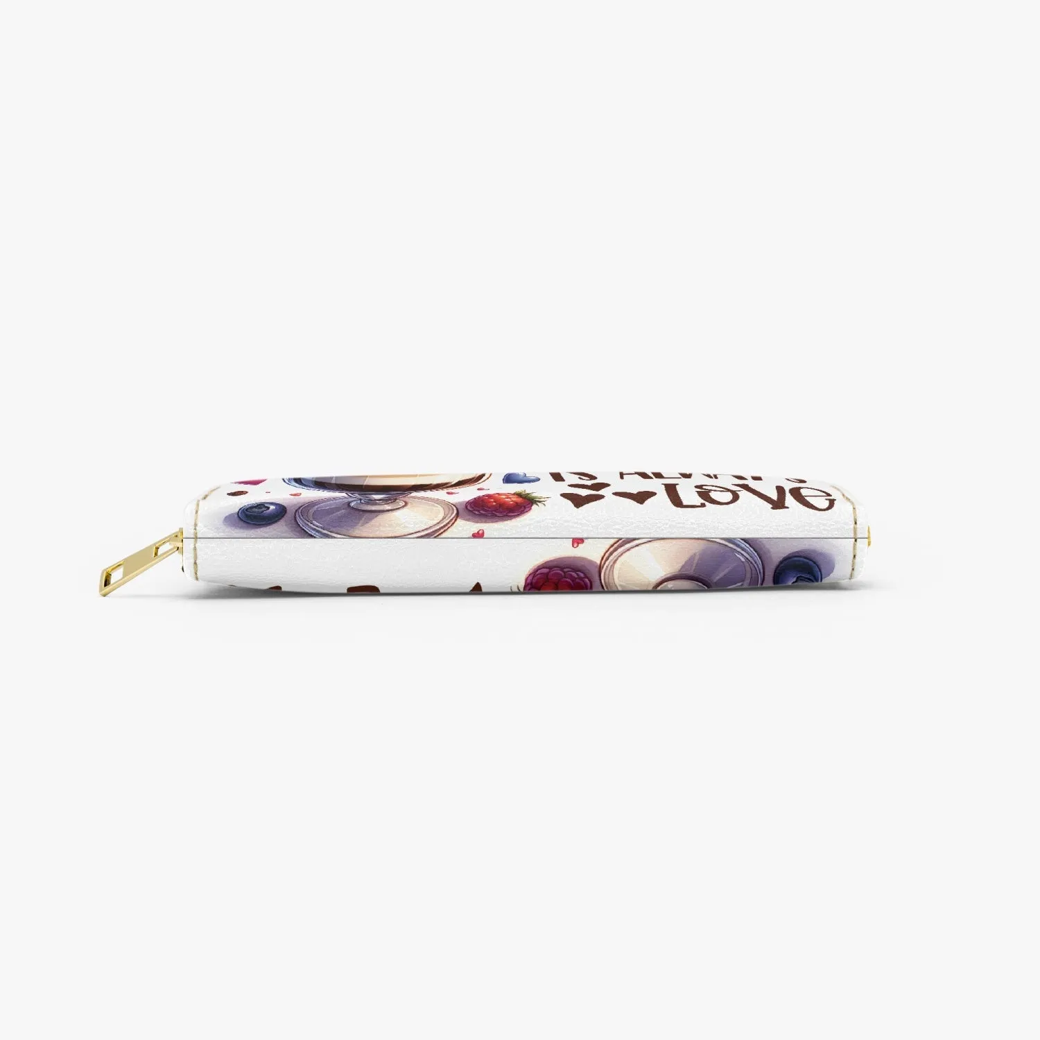 Long Type Zipper Purse - The Secret Ingredient is always Love