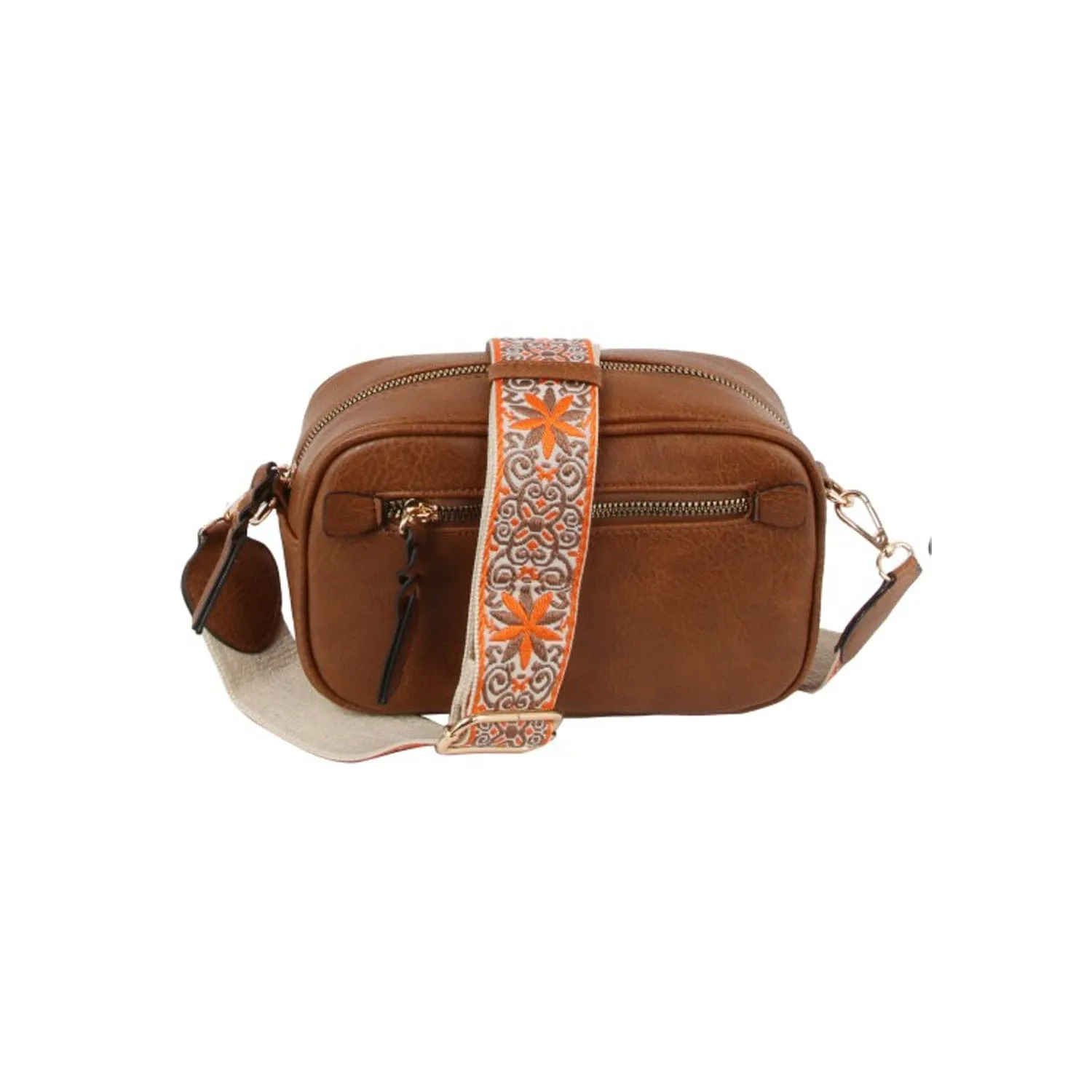 LQF052 Boho Guitar Strap Crossbody Bag