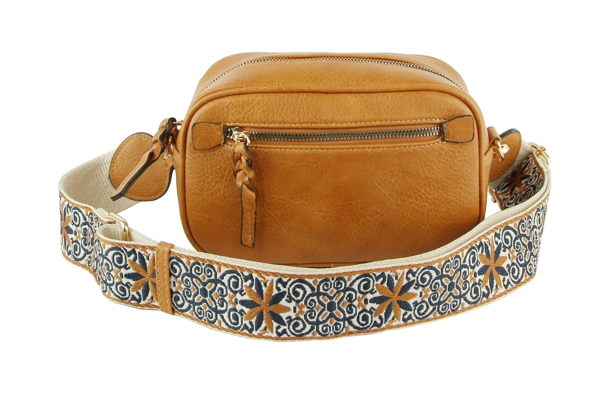 LQF052 Boho Guitar Strap Crossbody Bag