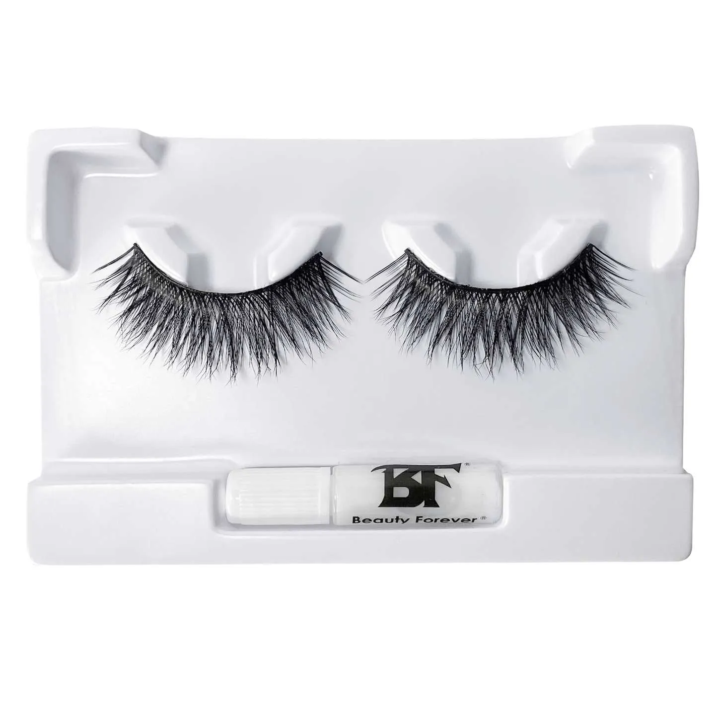 Luxe Faux Mink 3D Eyelashes - Charming Oilvia #502 (Impressive Volume)